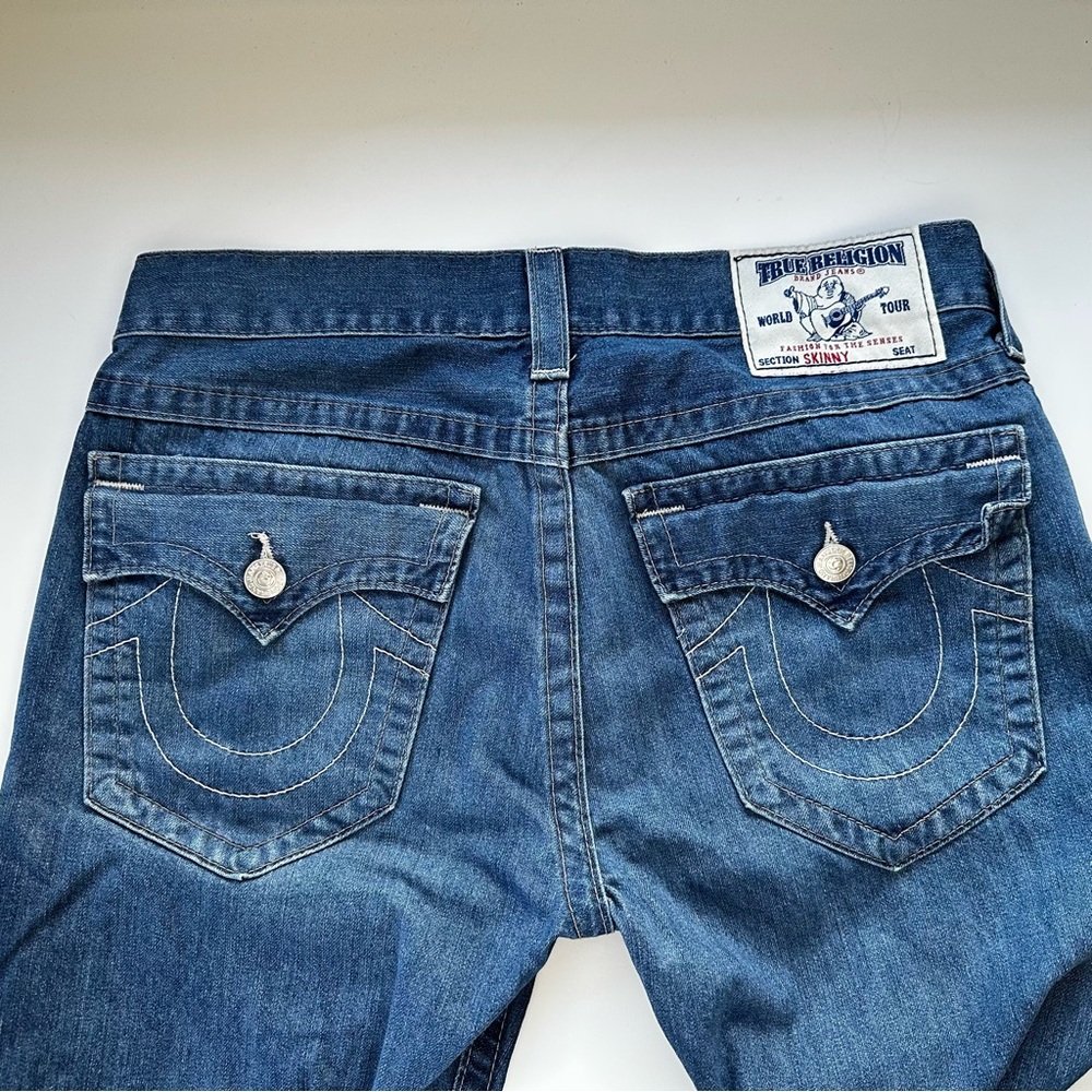 True Religion Brand Jeans Men’s 34 Made in USA Skinny Billy
